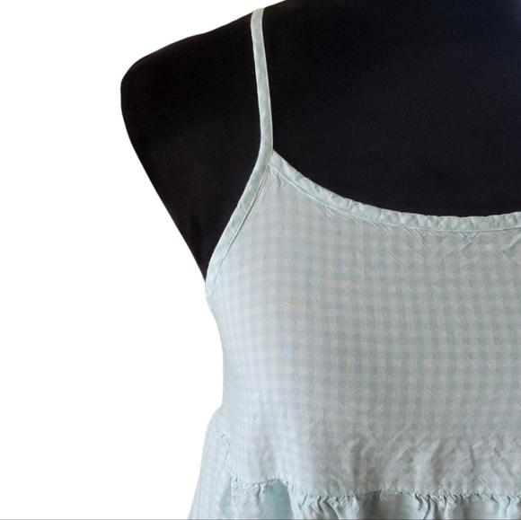Xhilaration Gingham Babydoll Nightgown Size Small - Picture 4 of 8
